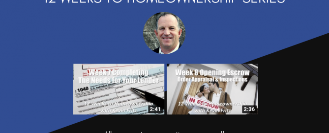 Folsom Mortgage | 12 Weeks to Homeownership - Week 7